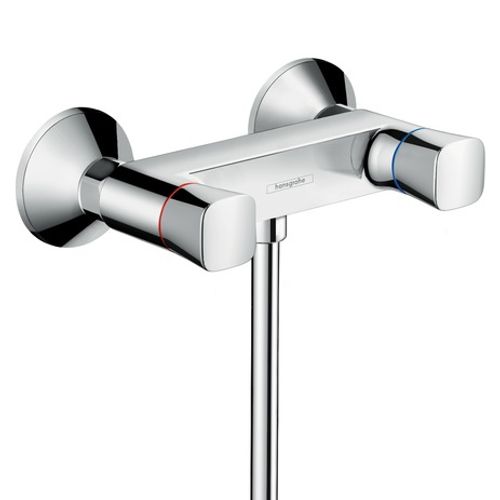 Hansgrohe-HG-Zweigriff-Brausenarmatur-Aufputz-Logis-chrom-71263000 gallery number 1